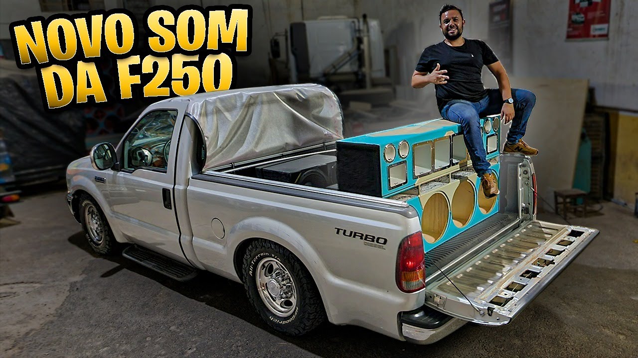 VAMOS MONTAR UM SOM PESADO NA F-250 ! ‹ Carvalho Detail ›