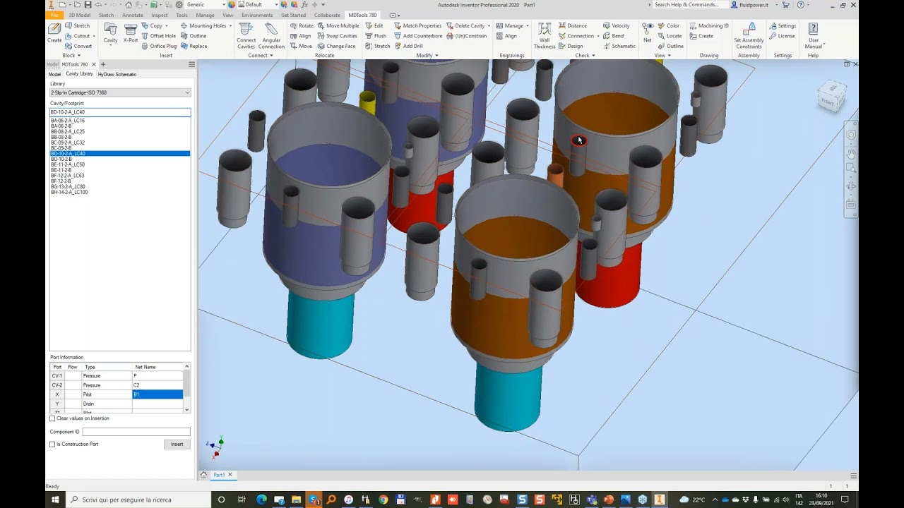 How to Design a Hydraulic Manifold From a Schematic Image