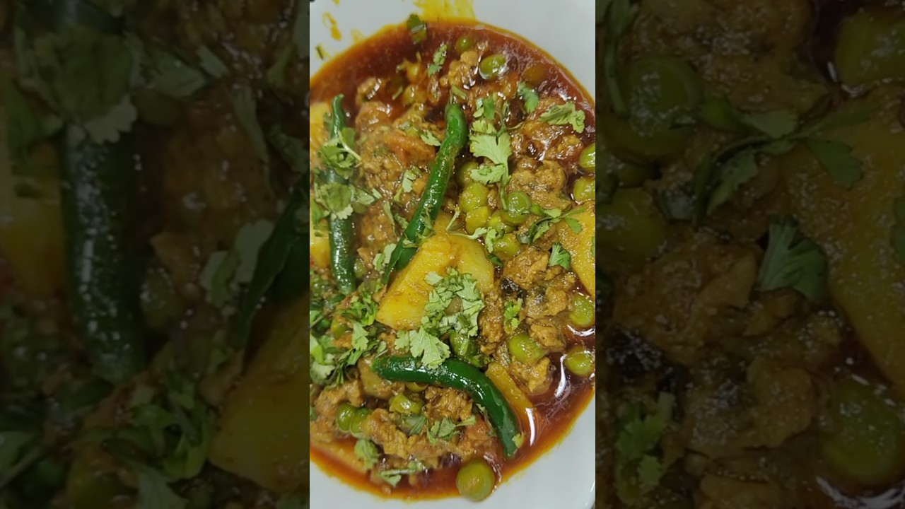 aalu keema matar recipe 