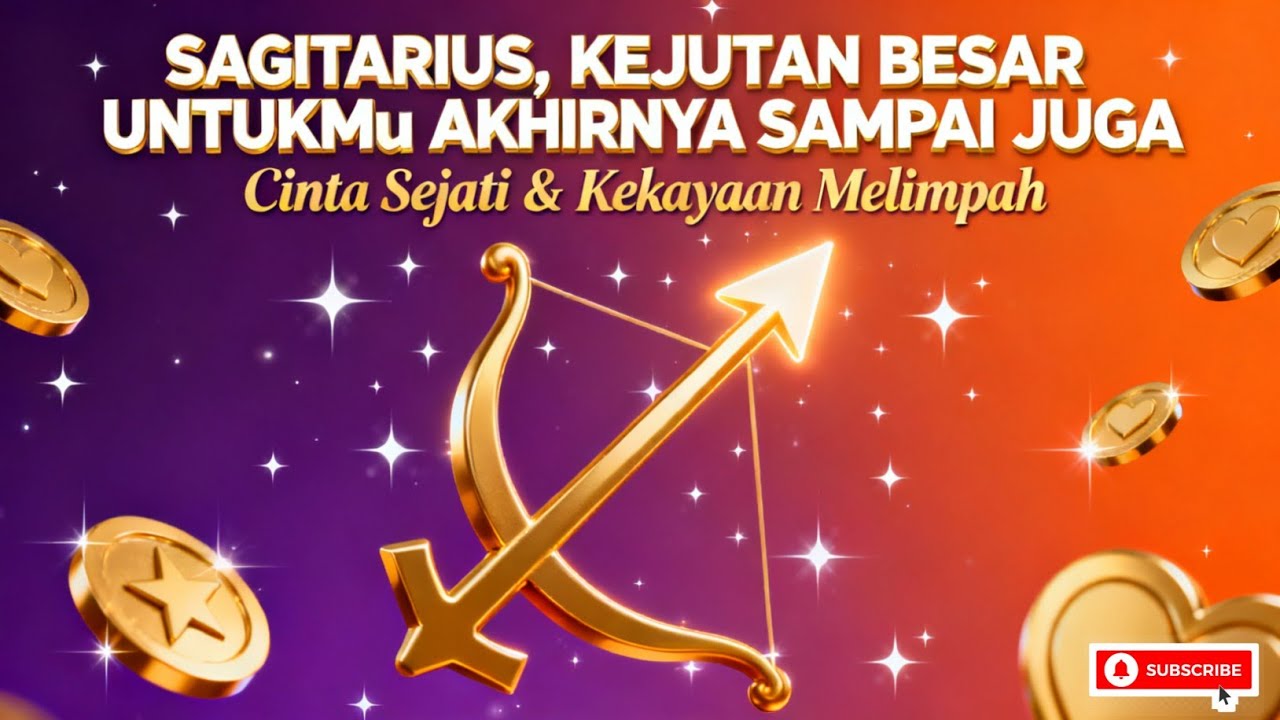 Sagitarius♐ Keajaiban Untukmu! Rejeki Besar Datang, Jodoh Dan Cinta Sejatimu Hadir - Hari Ini