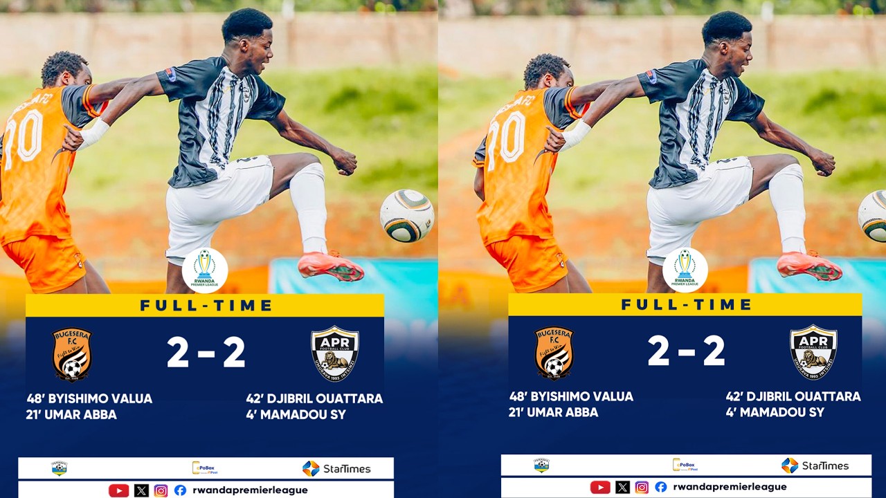 🔴HIGHLIGHTS | BUGESERA FC 2 - 2 APR FC || IREBERE IBITEGO BYOSE BYABONETSE MU MUKINO