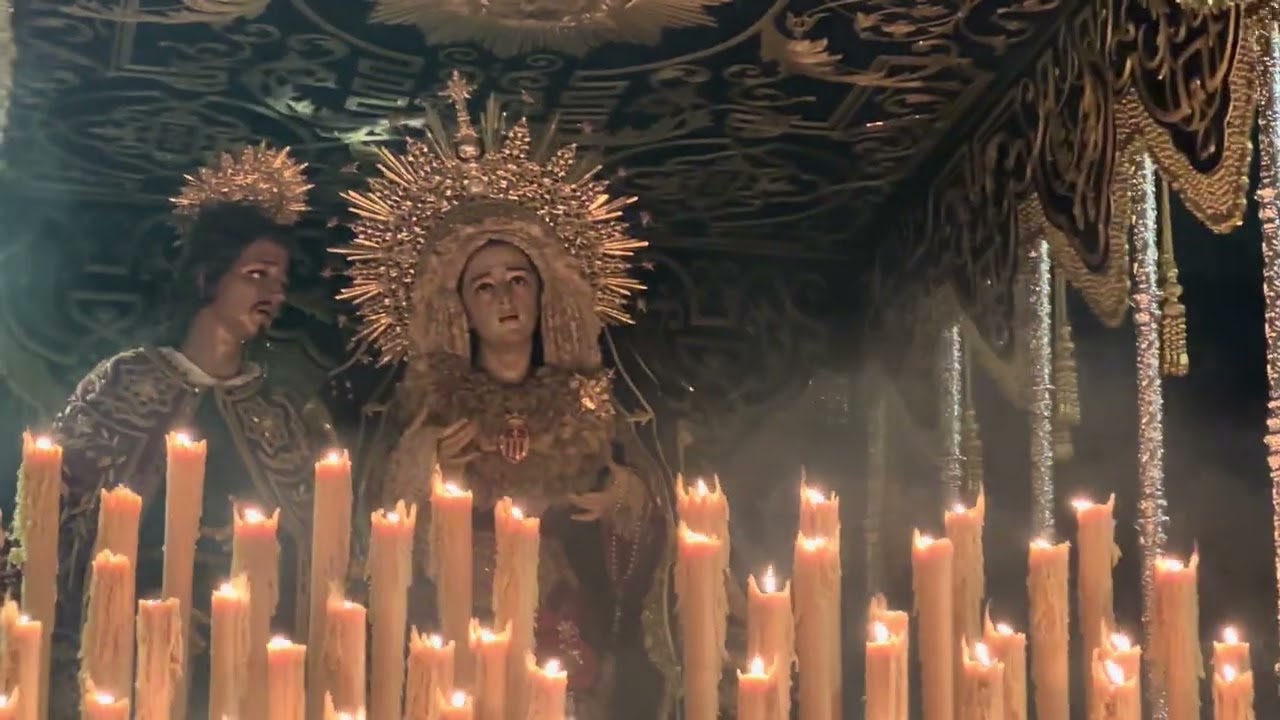 3 parte y última del palio de dolores y misericordia de Jesús despojado calle Zaragoza 