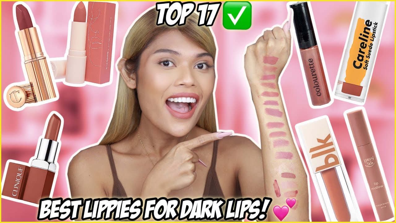 BEST EVERYDAY MLBB LIPSTICKS FOR DARK SKIN & LIPS!!! AFFORDABLE, LOCAL, & HIGH END!