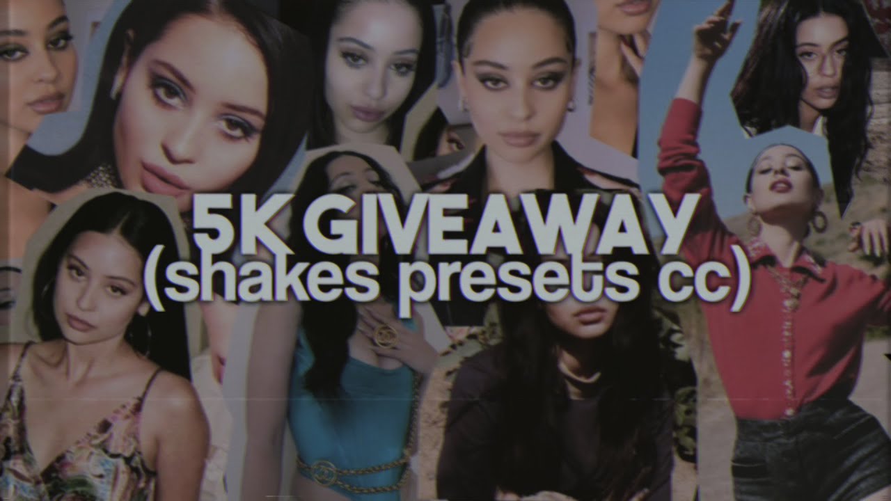 FREE SHAKES , PRESETS,COLORING GIVEAWAY (AFTER EFFECTS)