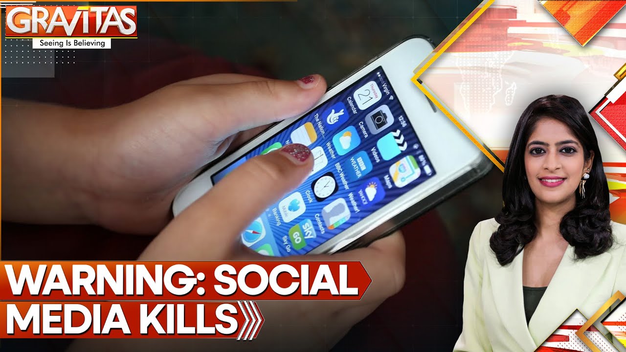 'Doomscrolling Cap' to Shield Children From Social Media Harm | GRAVITAS