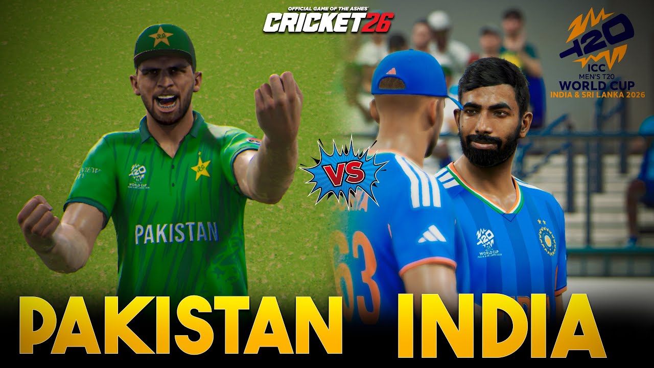 Pakistan Vs India T20 World Cup 2026 Match | Cricket 26