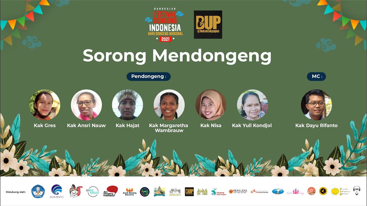 Festival Dongeng Indonesia - Sorong Mendongeng