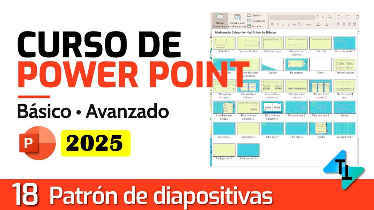 Clase 18: Uso del patrón de diapositivas en P⁪owerPoint