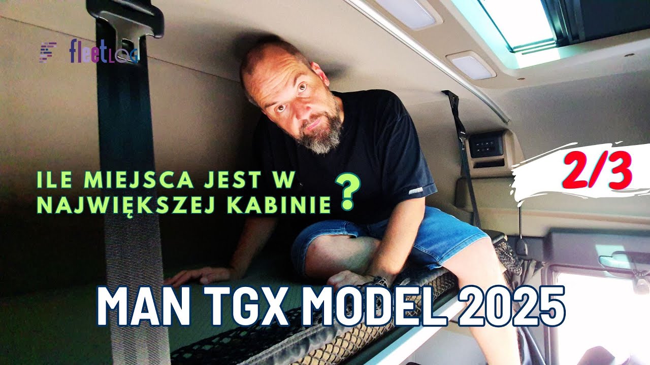 #TEST MAN TGX with the largest cab. Bunk, storage, and blackout. How does it compare to the compe...