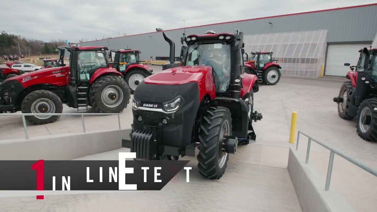 Así se prueba un tractor CASE IH antes de salir de fábrica | FANDOS Agricultura