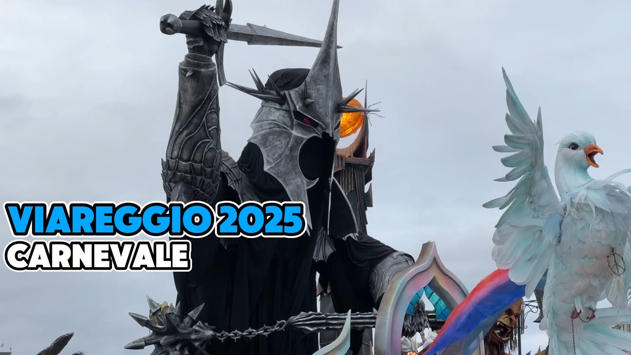 CARNEVALE DI VIAREGGIO 2025 sintesi del 1° corso mascherato