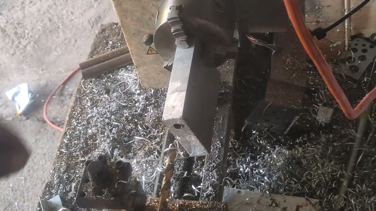 Boring T6 aluminum for receiver
