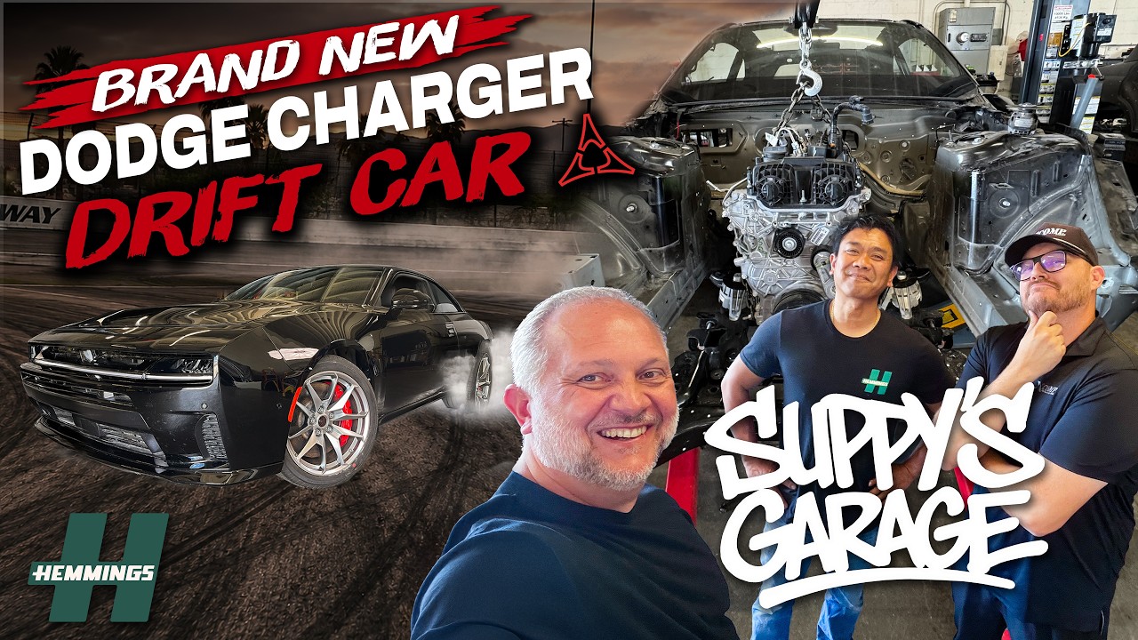 Строим два дрифт-кара на базе 2026 Dodge Charger всего за 60 дней! | Гараж Soupy, эп. 1