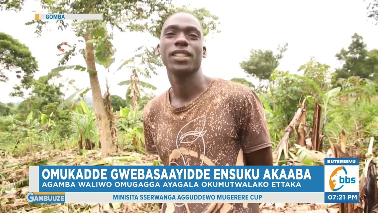 Omukadde Gwebasaayidde Ensuku Akaaba, Agamba Waliwo Omugagga Ayagala Okumutwalako Ettaka