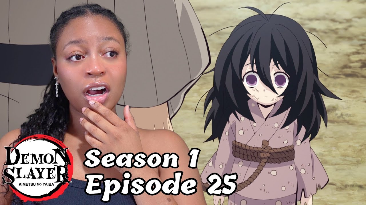 DEMON SLAYER SEASON 1 EPISODE 25 (REACTION/REVIEW) FIRST TIME REACTING!!