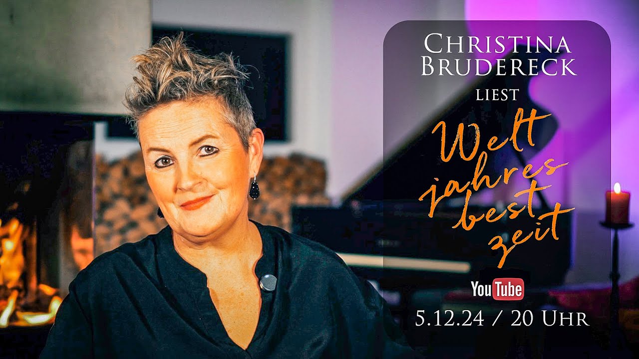 Weltjahresbestzeit 2024 + Christina Brudereck + Live-Lesung