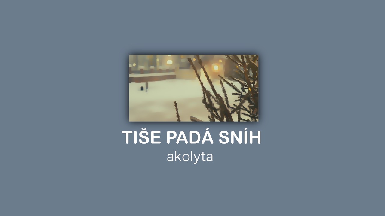 akolyta - Ti&scaron;e pad&aacute; sn&iacute;h
