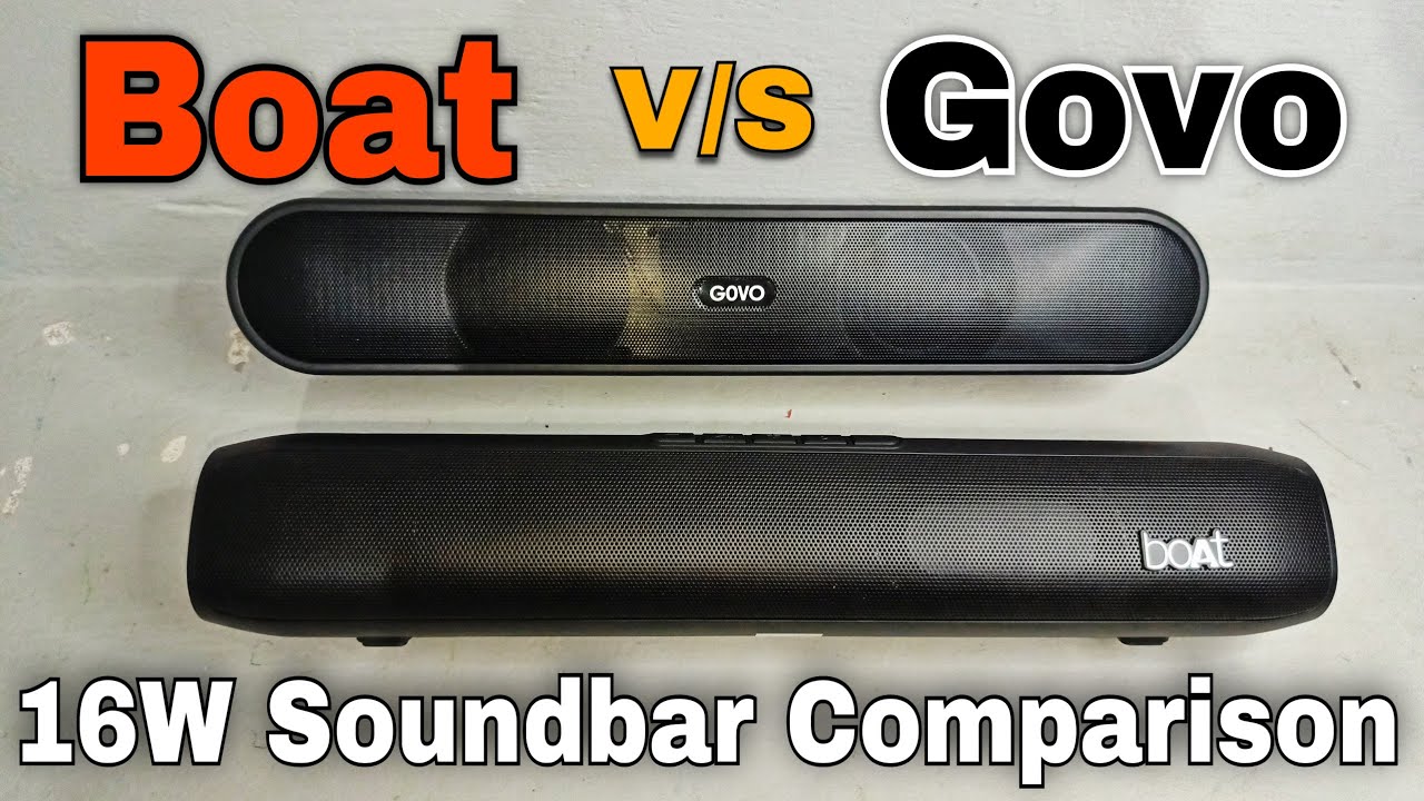 Govo Gosurround 200 vs Boat Avante Bar 520 - Soundbar Comparison