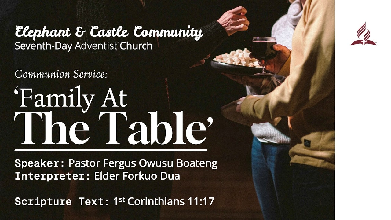 'Family At The Table' - Communion Service: Divine Service