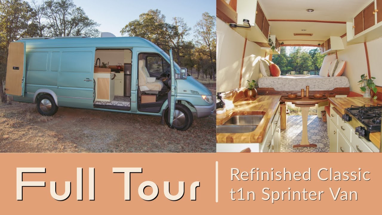 FULL VAN TOUR! Mercedes-Benz + Dodge 2003 Classic t1N Sprinter Van 2500 Turbo Diesel 159” Wheelbase