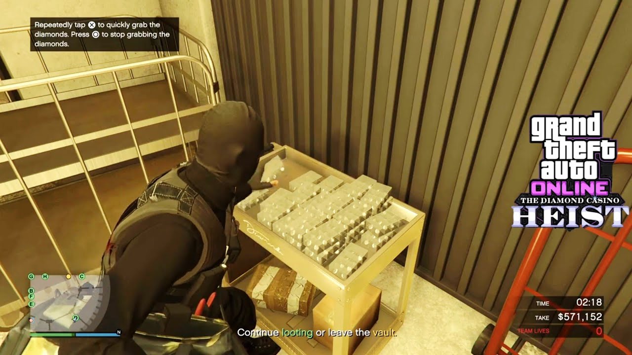 GTA V diamond casino heist, Diamonds