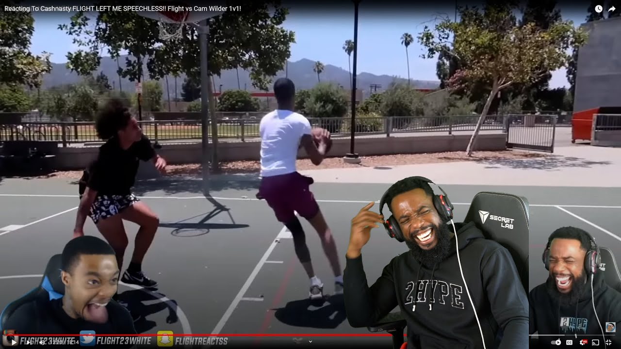 HE REALLY THINKS HE'S GOING TO BEAT ME LOL!  Flight 1v1 Cam Reaction