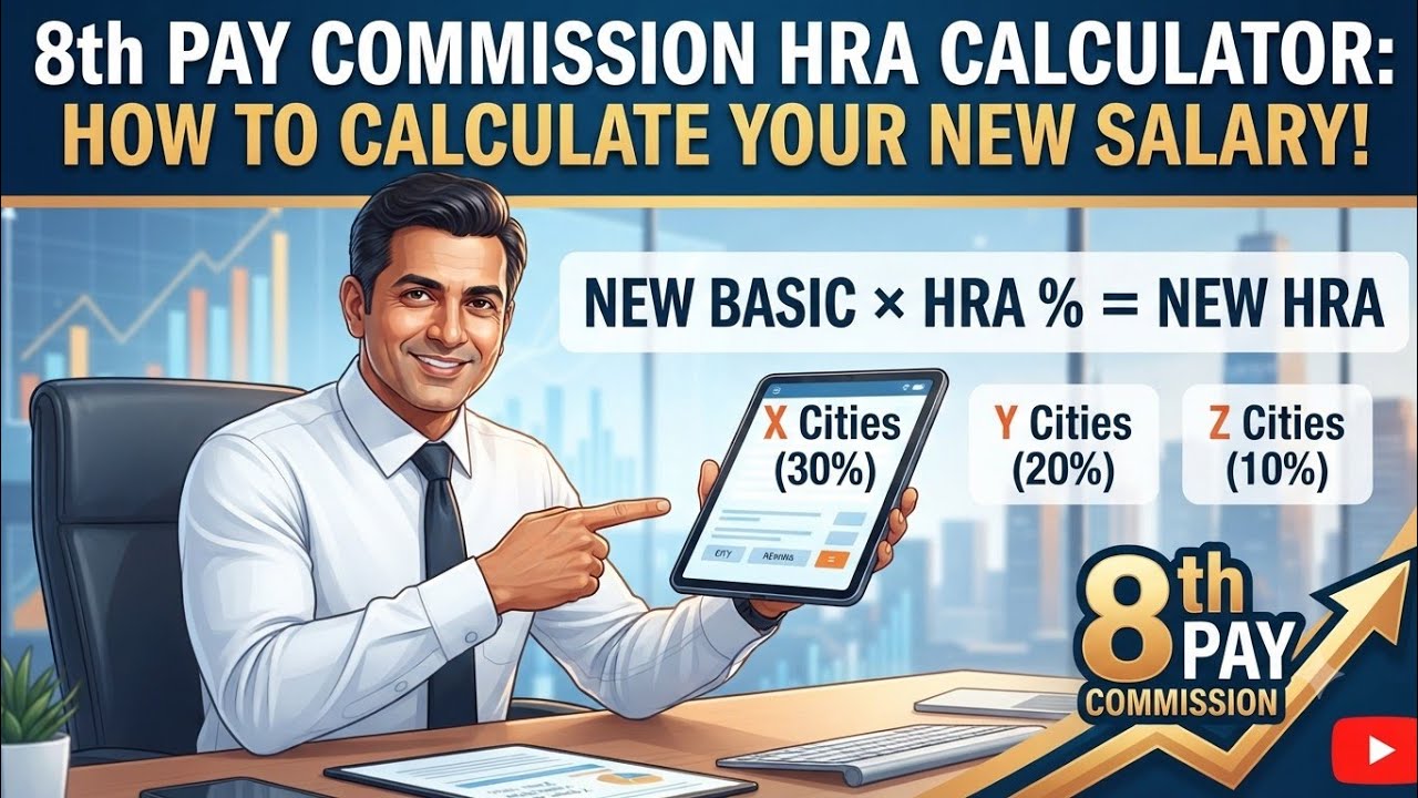 8th Pay Commission HRA Update 