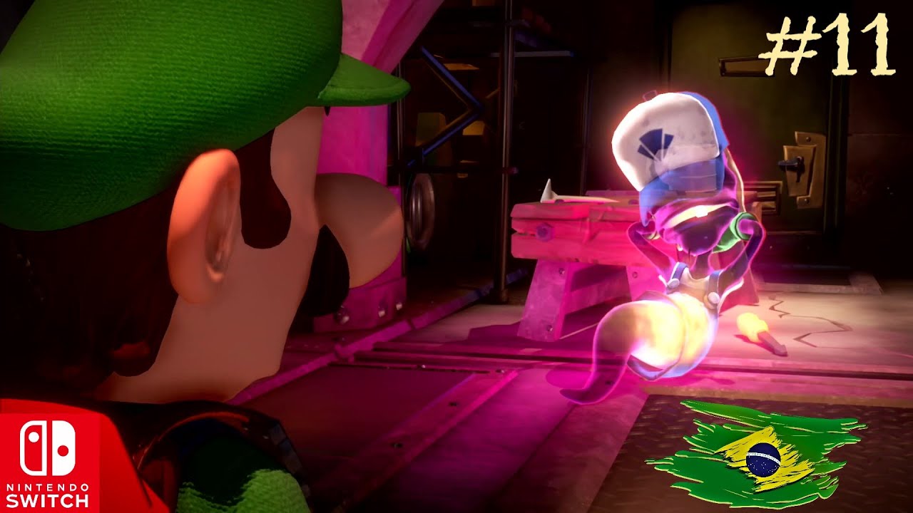 Luigi's Mansion 3 #11 Andar B2 - Salve Gameplay comentado em Português PT-BR dublado 1080p 60fps HD