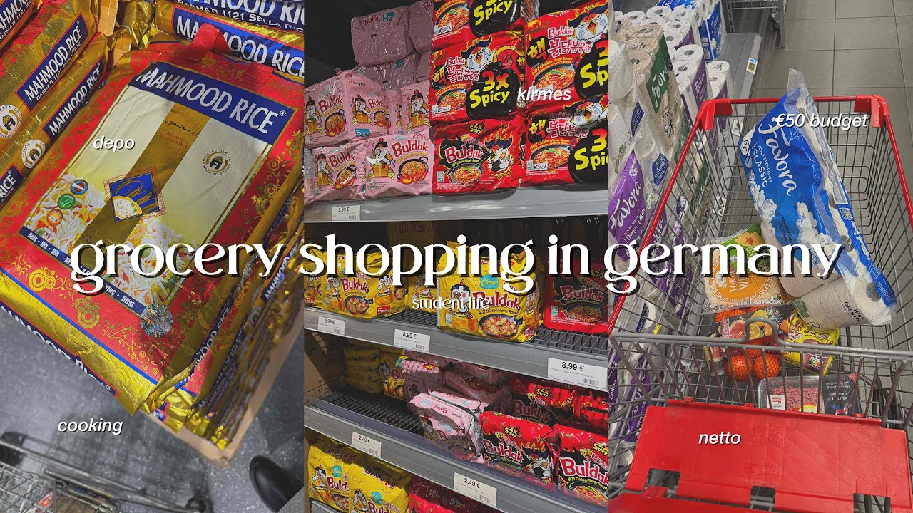 budget grocery shopping in germany 🍊🥚