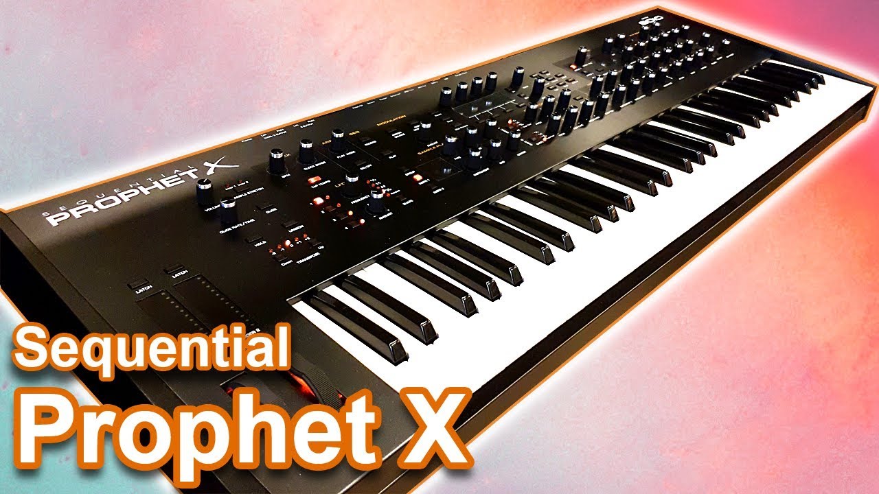 SEQUENTIAL PROPHET X - Sounds, Presets & Ambient Soundscapes【SYNTH DEMO】