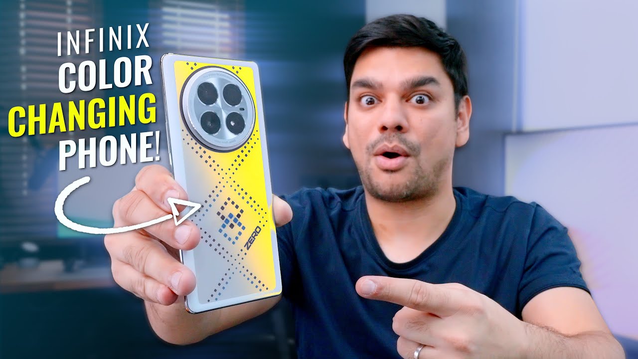 Infinix made a COLOR CHANGING phone! feat. E-Color Shift 2.0
