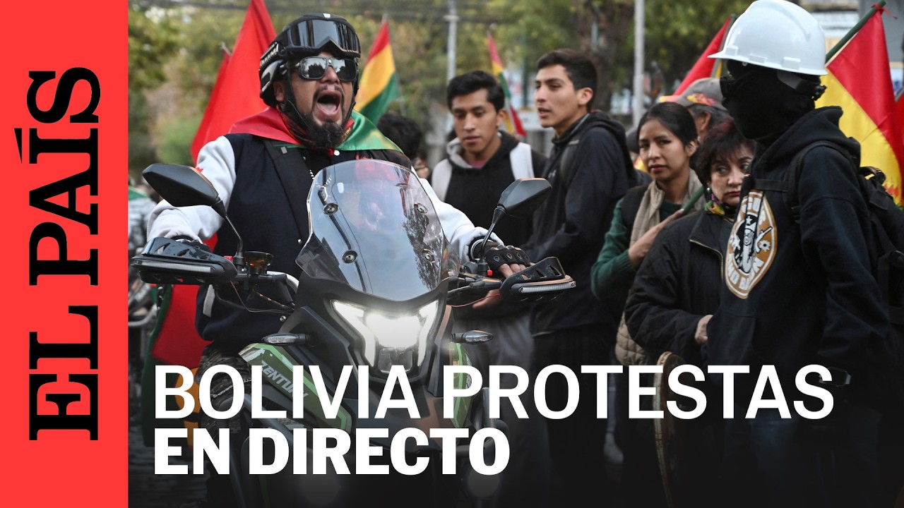 DIRECTO | PROTESTAS en BOLIVIA contra el gobierno de RODRIGO PAZ | EL PA&Iacute;S