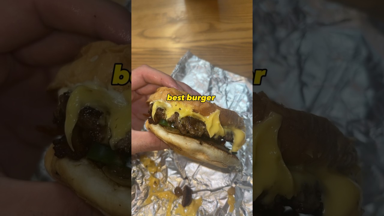 Эпический тур бургеров, эпизод 12 | Five Guys 🤯🔥 #nycburger #burgers #cheeseburger #fiveguys