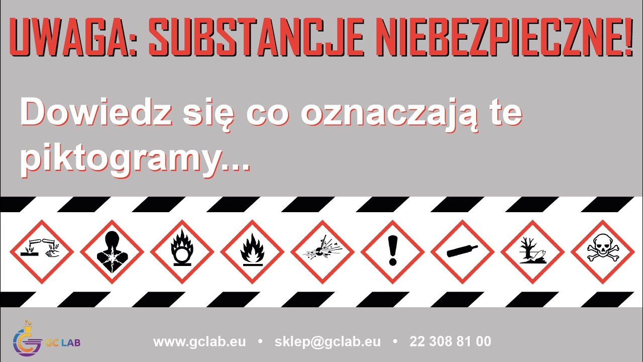 Substancje niebezpieczne!!! Co oznaczają piktogramy?