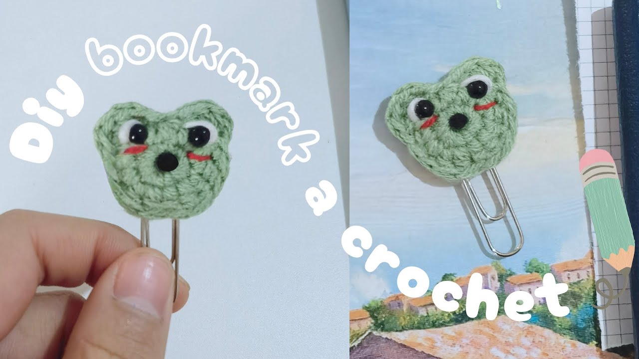 Diy Bookmark a Crochet 🧶| Fácil y rápido | Ideal para principiantes 💯 ✨