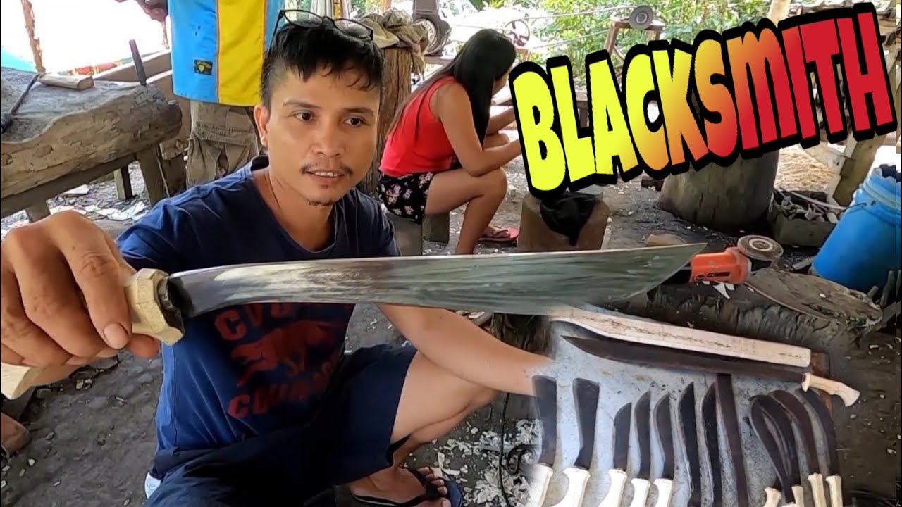 HOW TO MAKE JUNGLE BOLO, ITAK, (SUNRANG)   SIBALE ISLAND (ROMBLON) special edition, step by step .