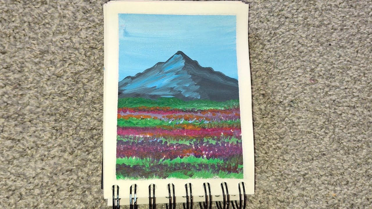 Acrylic Painting | Speed Painting | Relax & Paint With Me #AcrylicPainting #Art #PaintWithMe