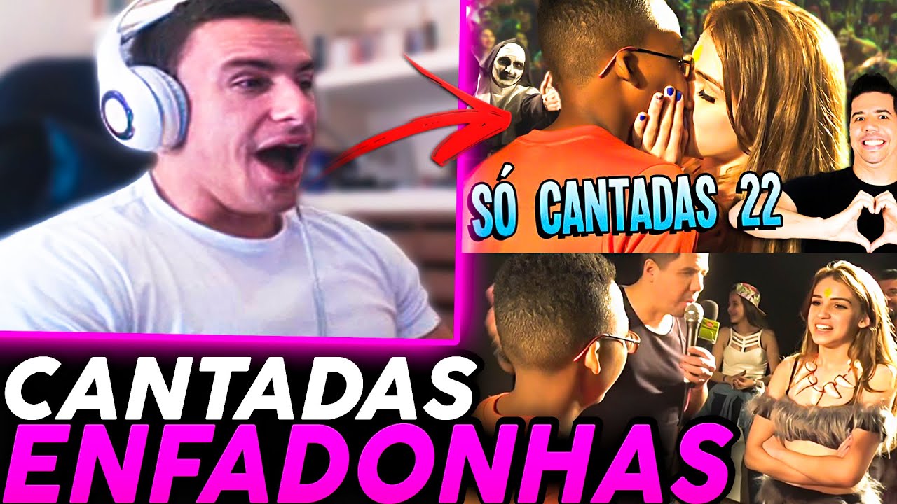 SUPER XAND&Atilde;O REAGINDO ao PRIMEIRO BEIJO do CIRILO - Cantadas Enfadonhas 22