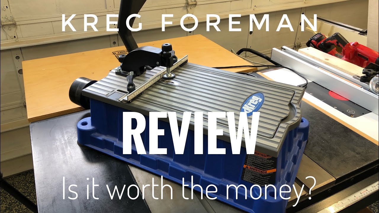 Kreg Foreman DB210  Is it worth the Money?