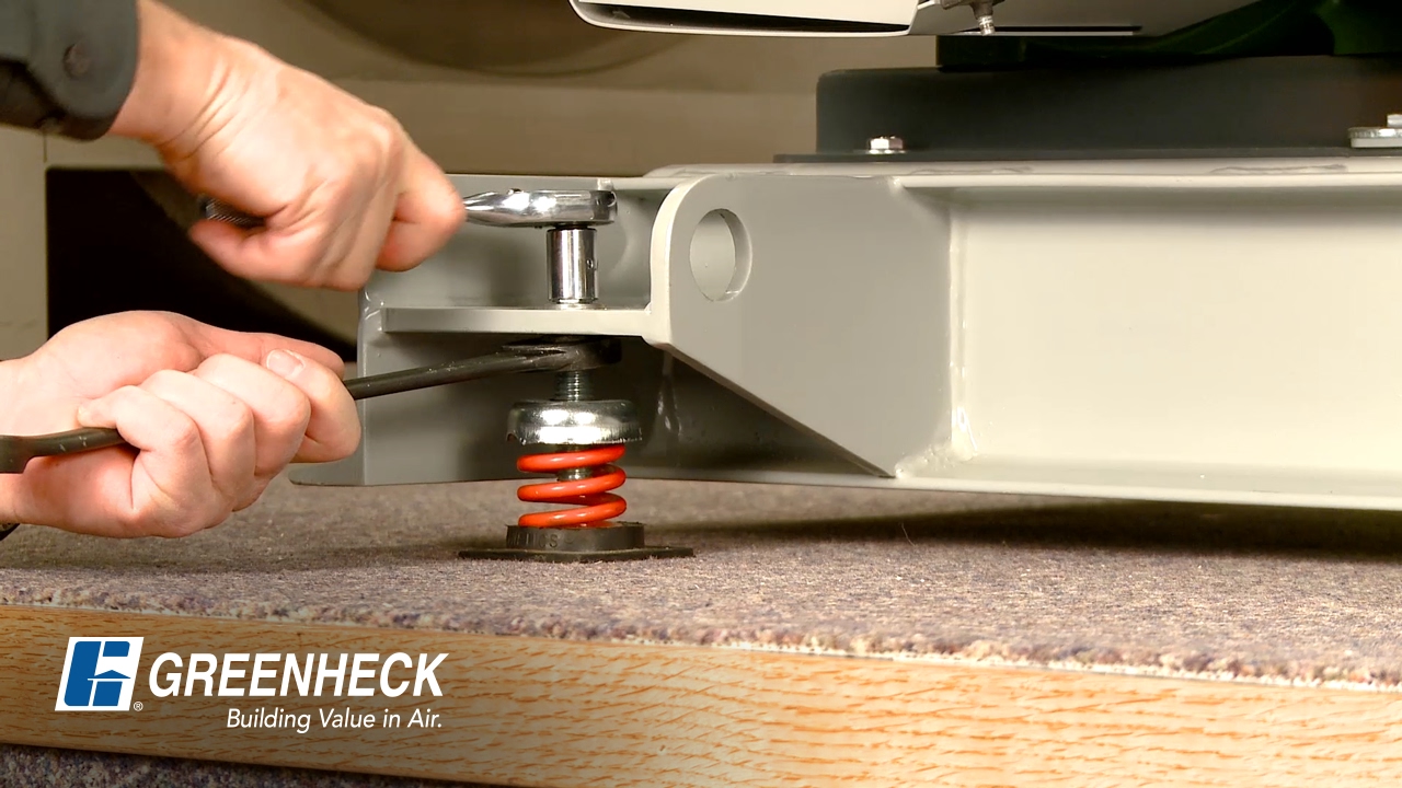Greenheck - How To Adjust Fan Isolators