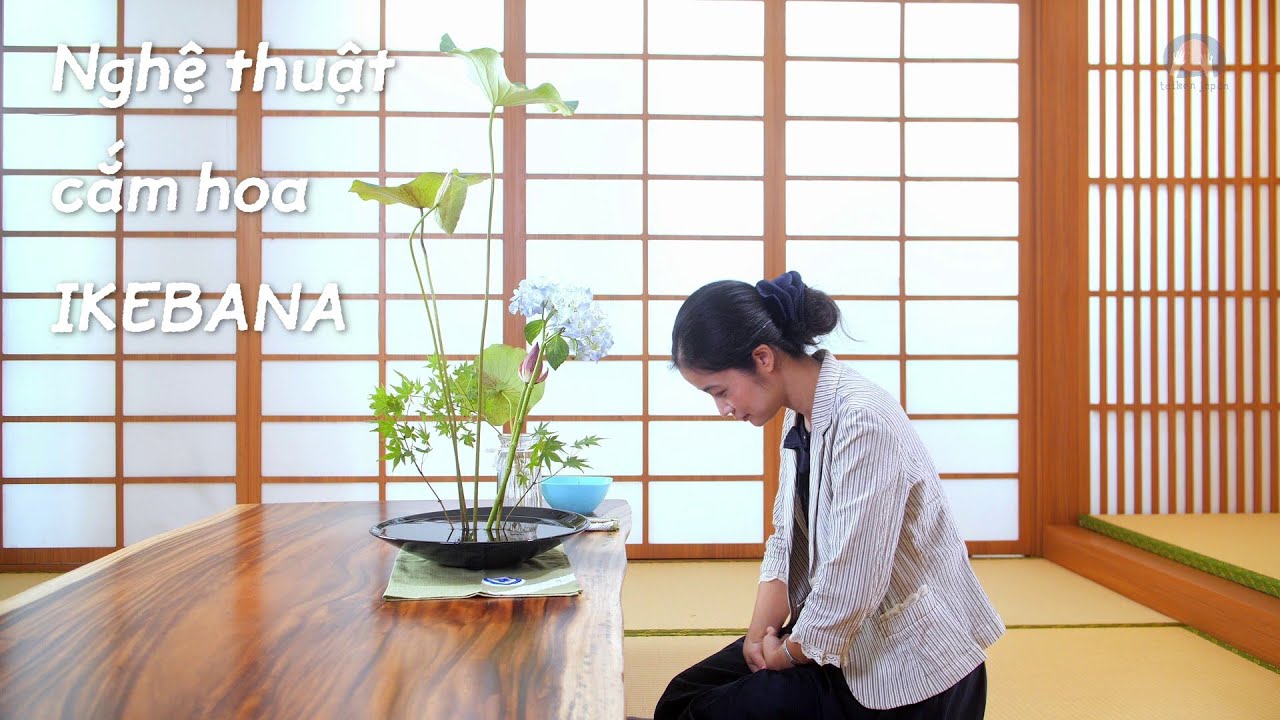 [TAIKAN JAPAN #1] Hướng dẫn cắm hoa IKEBANA kiểu Nhật cùng cô Nguyễn Thanh Tú