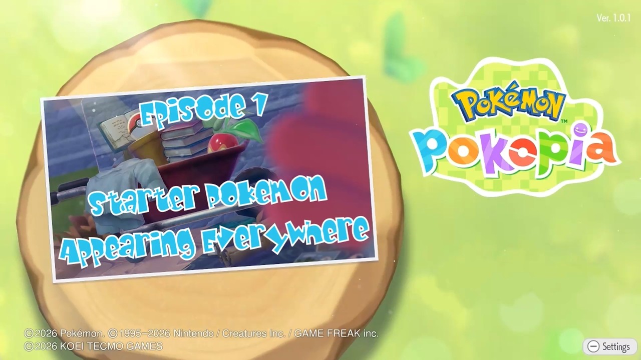 Pokopia - Ep 1 - Starter Pokemon Appearing Everywhere