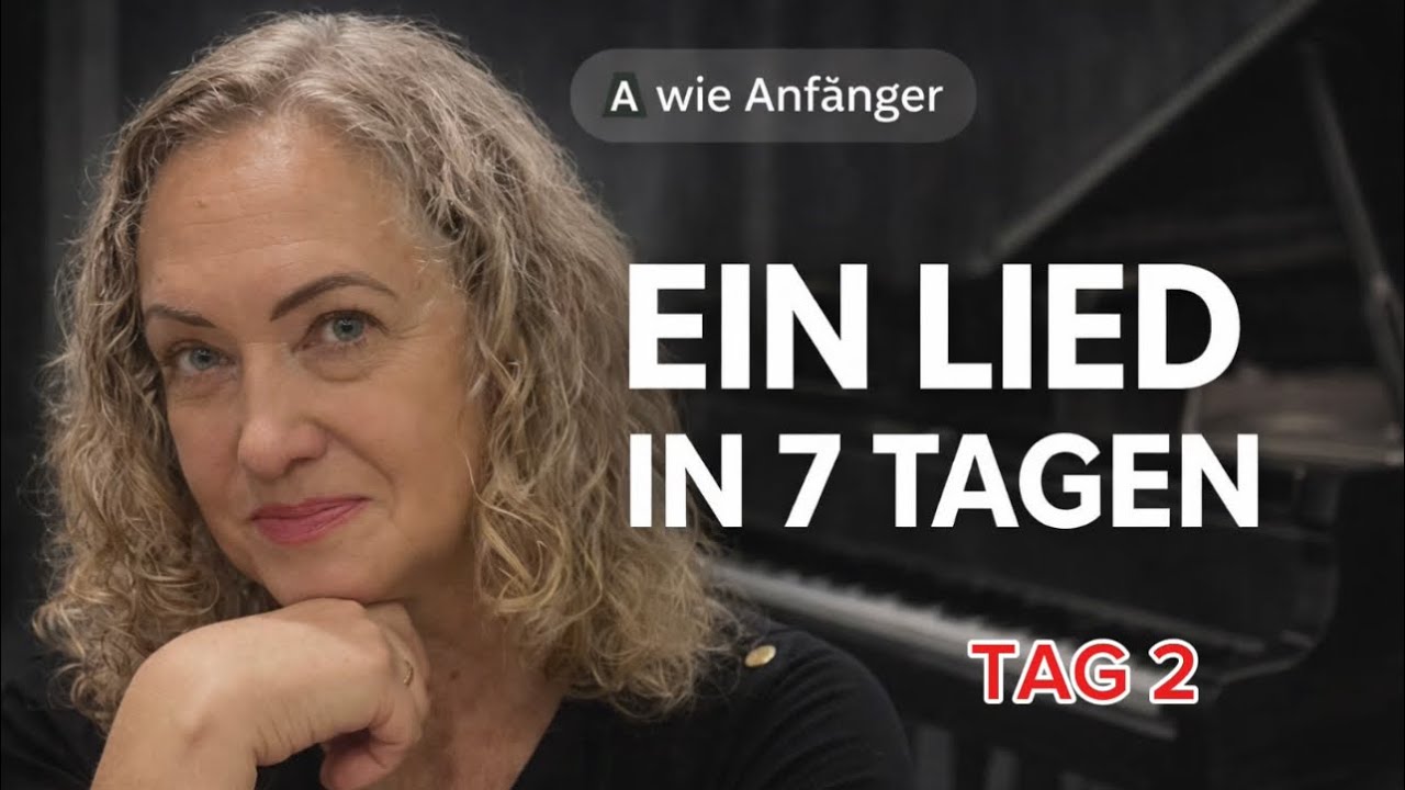 Ein Lied am Klavier in 7 Tagen - ganz ohne Vorkenntnisse. Tag 2