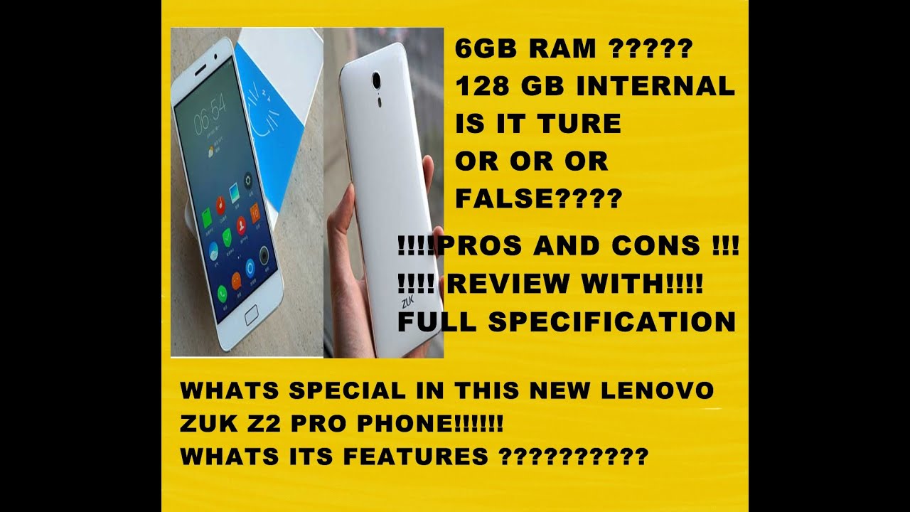 Lenovo zuk z2 pro full review