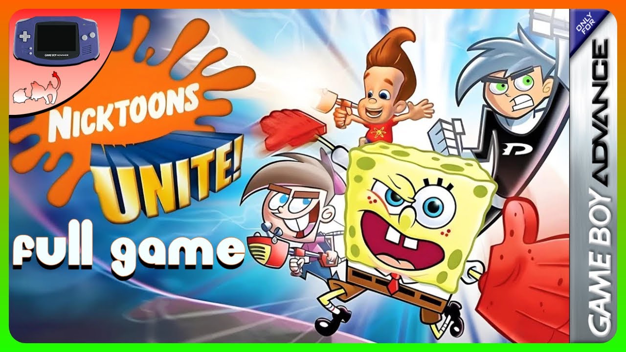 Nicktoons Unite! Full Game Longplay (GBA)