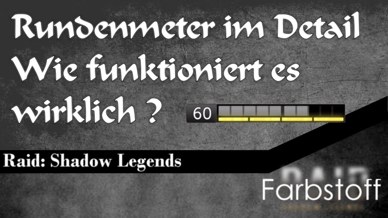 Raid: Shadow Legends - Rundenmeter im Detail - Tick Tack ?