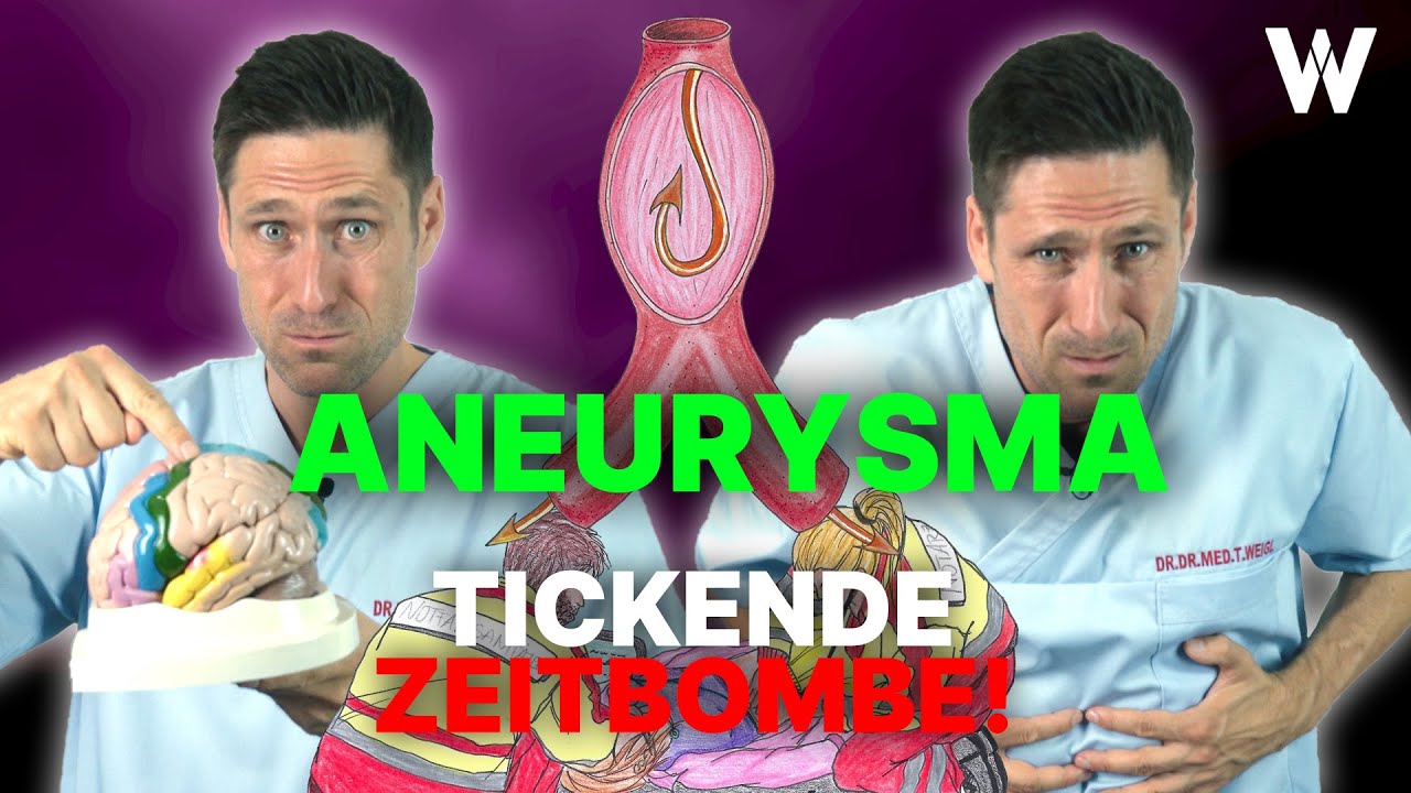 Lebensgefahr Aneurysma: Abruptes & qualvolles Verbluten? Die große Gefahr in unseren Adern!