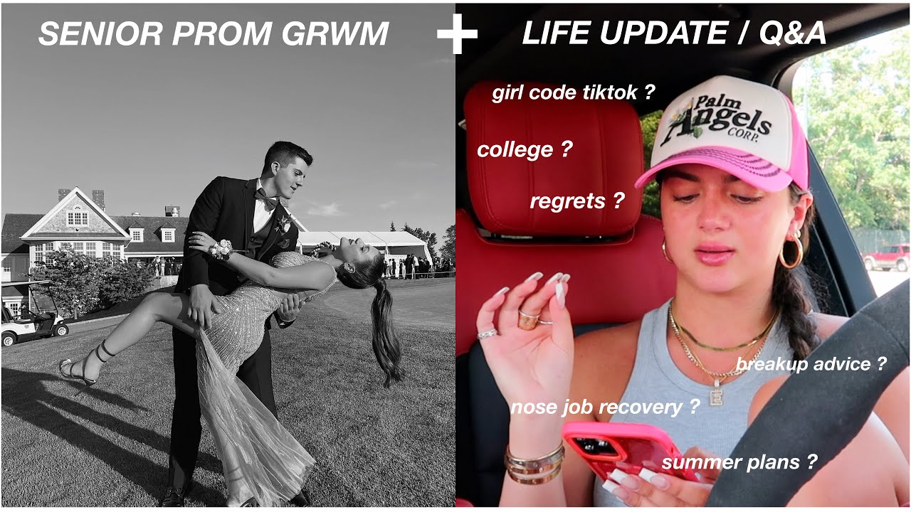 SENIOR PROM GRWM + JUICY LIFE UPDATE
