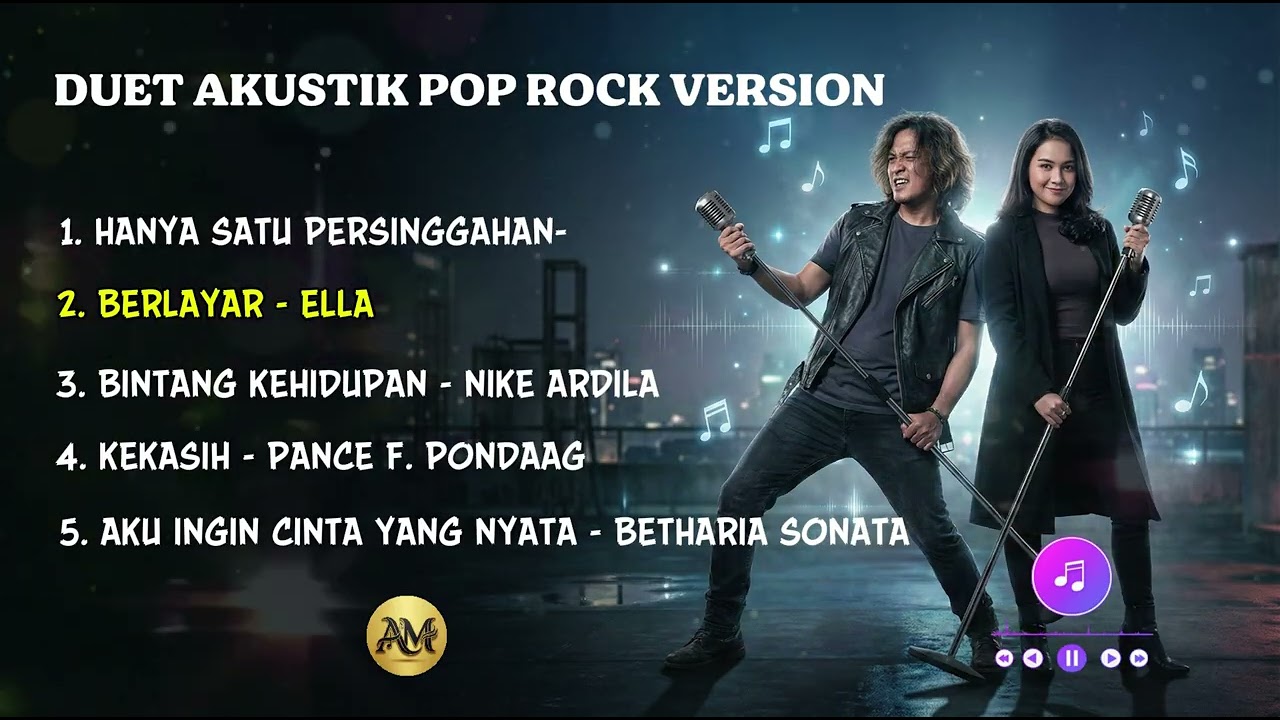 KUMPULAN LAGU TERBAIK | COVER DUET AKUSTIK POP ROCK | AKUSTIK MUSIKA