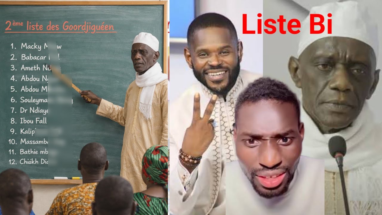 L'affaire Pape Cheikh Diallo : Adamo Ak liste Goordjiguéen bou Mame Matar Gueye Jamra Encore 😭